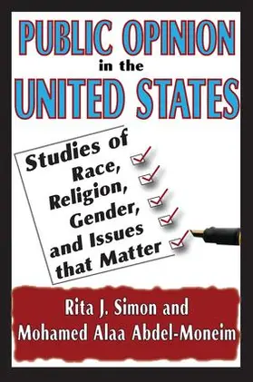 Simon |  Public Opinion in the United States | Buch |  Sack Fachmedien