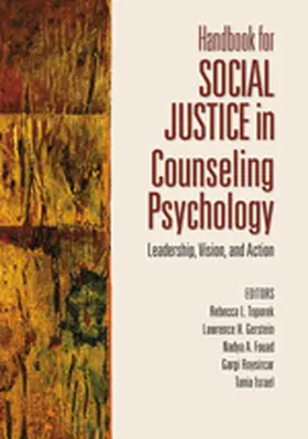 Toporek / Gerstein / Fouad |  Handbook for Social Justice in Counseling Psychology | Buch |  Sack Fachmedien