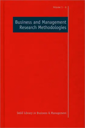 Johnson / Clark |  Business and Management Research Methodologies | Buch |  Sack Fachmedien