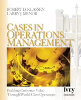 Klassen / Menor |  Cases in Operations Management | Buch |  Sack Fachmedien