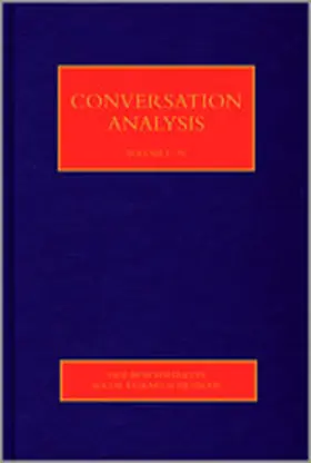 Drew / Heritage |  Conversation Analysis | Buch |  Sack Fachmedien