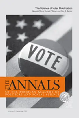 Green |  The Science of Voter Mobilization | Buch |  Sack Fachmedien