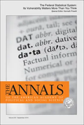 Prewitt |  The Federal Statistical System | Buch |  Sack Fachmedien