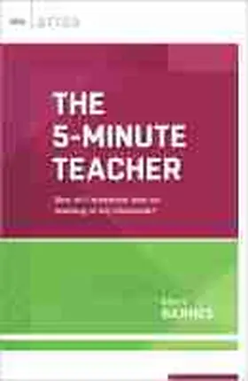 Barnes |  The 5-Minute Teacher | Buch |  Sack Fachmedien