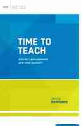 Edwards |  Time to Teach | Buch |  Sack Fachmedien