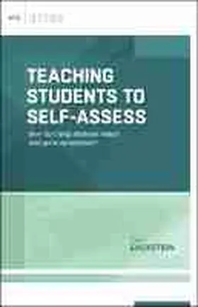 Sackstein |  Teaching Students to Self-Assess | Buch |  Sack Fachmedien