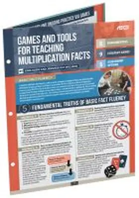 Kling / Bay-Williams |  Games and Tools for Teaching Multiplication Facts (Quick Reference Guide) | Sonstiges |  Sack Fachmedien
