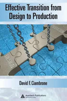 Ciambrone |  Effective Transition from Design to Production | Buch |  Sack Fachmedien