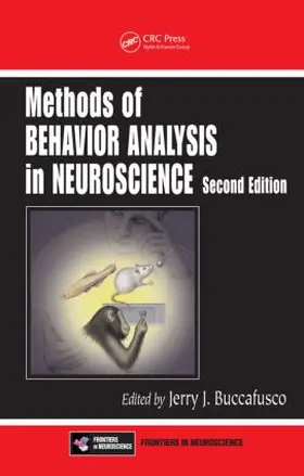 Buccafusco |  Methods of Behavior Analysis in Neuroscience | Buch |  Sack Fachmedien