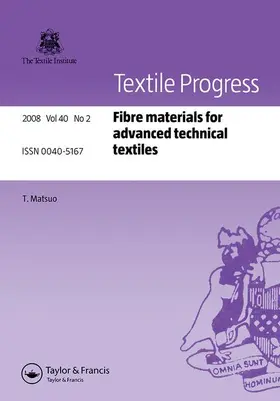 Matsuo |  Fibre Materials for Advanced Technical Textiles | Buch |  Sack Fachmedien