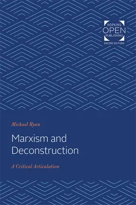 Ryan |  Marxism and Deconstruction | Buch |  Sack Fachmedien