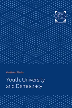 Dietze |  Youth, University, and Democracy | eBook | Sack Fachmedien