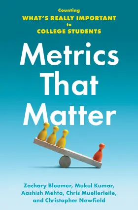 Bleemer / Kumar / Mehta |  Metrics That Matter | Buch |  Sack Fachmedien