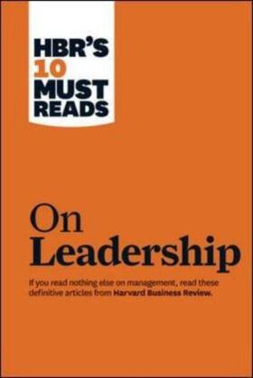 HBR's 10 Must Reads on Leadership | Buch | 978-1-4221-5797-8 | sack.de