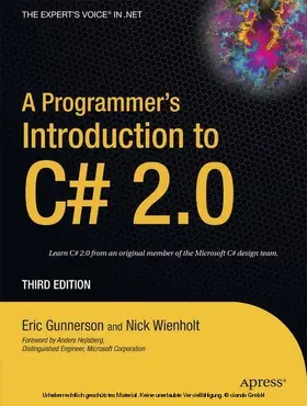 Gunnerson / Wienholt | A Programmer's Introduction to C# 2.0 | E-Book | sack.de