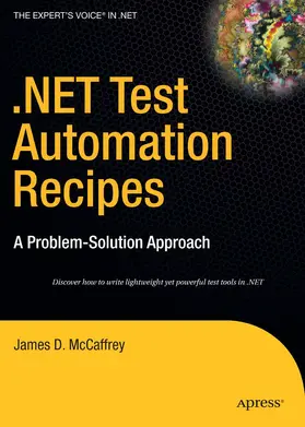 McCaffrey | .NET Test Automation Recipes | E-Book | sack.de