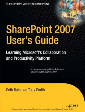 Smith / Bates | SharePoint 2007 User's Guide | E-Book | www2.sack.de