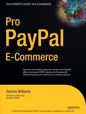 Williams |  Pro PayPal E-Commerce | eBook | Sack Fachmedien