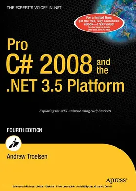 Troelsen |  Pro C# 2008 and the .NET 3.5 Platform | eBook | Sack Fachmedien