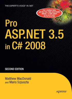 MacDonald / Szpuszta |  Pro ASP.NET 3.5 in C# 2008 | eBook | Sack Fachmedien
