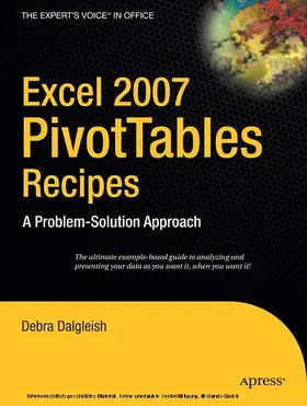 Dalgleish |  Excel 2007 PivotTables Recipes | eBook | Sack Fachmedien