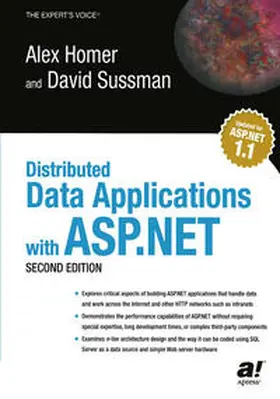 Homer / Sussman |  Distributed Data Applications with ASP.NET | eBook | Sack Fachmedien