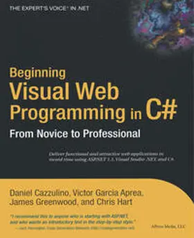 Cazzulino / Garcia Aprea / Greenwood | Beginning Visual Web Programming in C# | E-Book | sack.de