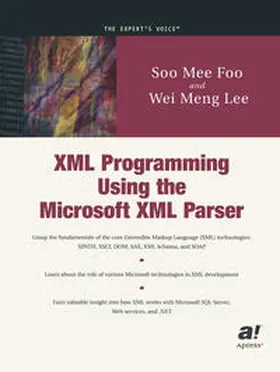 Lee / Foo |  XML Programming Using the Microsoft XML Parser | eBook | Sack Fachmedien