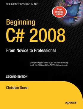 Gross | Beginning C# 2008 | E-Book | sack.de