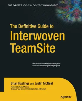 McNeal / Hastings |  The Definitive Guide to Interwoven TeamSite | Buch |  Sack Fachmedien