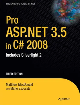 Szpuszta / MacDonald | Pro ASP.NET 3.5 in C# 2008 | E-Book | sack.de