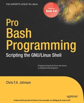 Johnson |  Pro Bash Programming | eBook | Sack Fachmedien