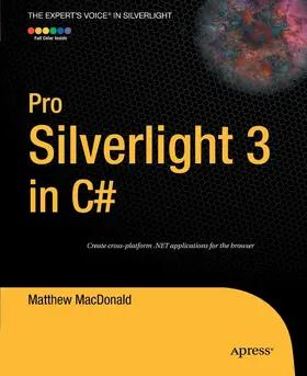 MacDonald |  Pro Silverlight 3 in C# | eBook | Sack Fachmedien