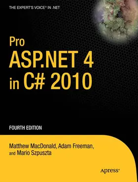 MacDonald / Freeman | Pro ASP.NET 4 in C# 2010 | Buch | 978-1-4302-2529-4 | sack.de