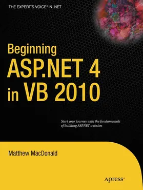 MacDonald |  Beginning ASP.NET 4 in VB 2010 | eBook | Sack Fachmedien