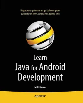 Friesen |  Learn Java for Android Development | eBook | Sack Fachmedien