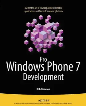 Cameron |  Pro Windows Phone 7 Development | eBook | Sack Fachmedien