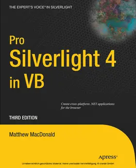 MacDonald |  Pro Silverlight 4 in VB | eBook | Sack Fachmedien