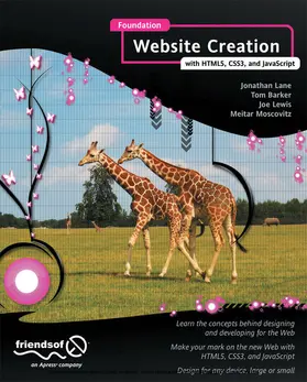 Lewis / Lane / Moscovitz |  Foundation Website Creation with HTML5, CSS3, and JavaScript | eBook | Sack Fachmedien