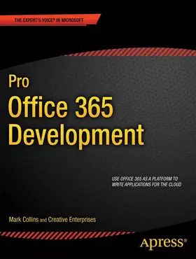 Collins / Enterprises / Mayberry |  Pro Office 365 Development | eBook | Sack Fachmedien
