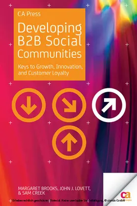 Brooks / Lovett / Creek | Developing B2B Social Communities | E-Book | sack.de