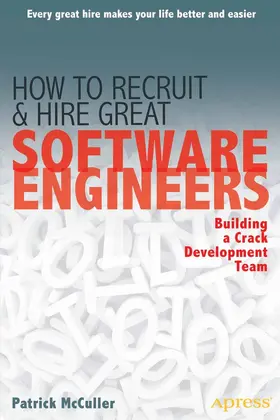 McCuller | How to Recruit and Hire Great Software Engineers | E-Book | sack.de