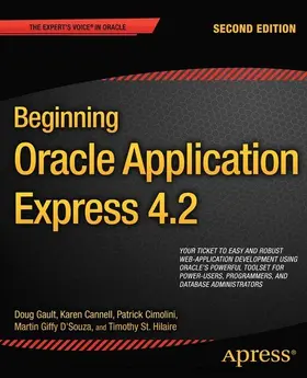 Gault / Cannell / Cimolini | Beginning Oracle Application Express 4.2 | E-Book | sack.de