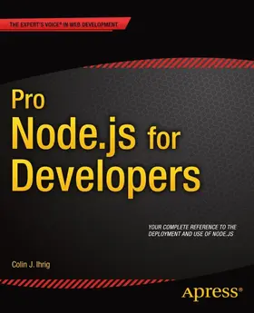 Ihrig | Pro Node.js for Developers | E-Book | www2.sack.de