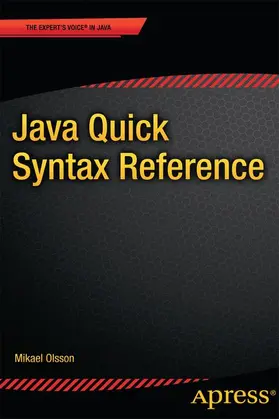 Olsson | Java Quick Syntax Reference | Buch | 978-1-4302-6286-2 | sack.de