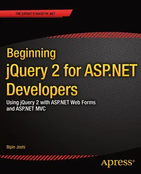Joshi |  Beginning jQuery 2 for ASP.NET Developers | eBook | Sack Fachmedien