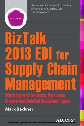 Beckner | BizTalk 2013 EDI for Supply Chain Management | E-Book | sack.de