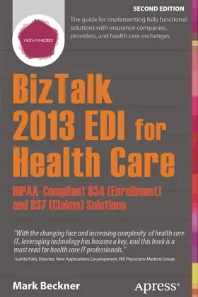 Beckner | BizTalk 2013 EDI for Health Care | E-Book | sack.de