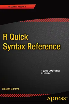 Tollefson | R Quick Syntax Reference | E-Book | sack.de