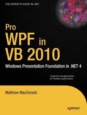 MacDonald | Pro WPF in VB 2010 | E-Book | www2.sack.de